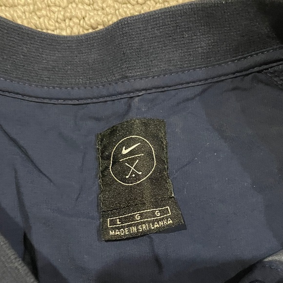 Men’s Nike Dark Blue Pullover with White Logo - Picture 2 of 8